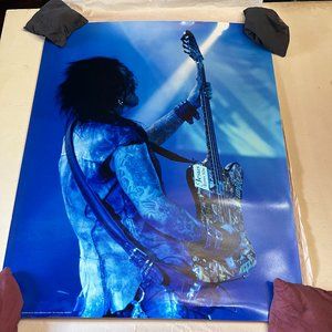 MINT/NM Motley Crue's Nikki Sixx Poster 24" x 30"